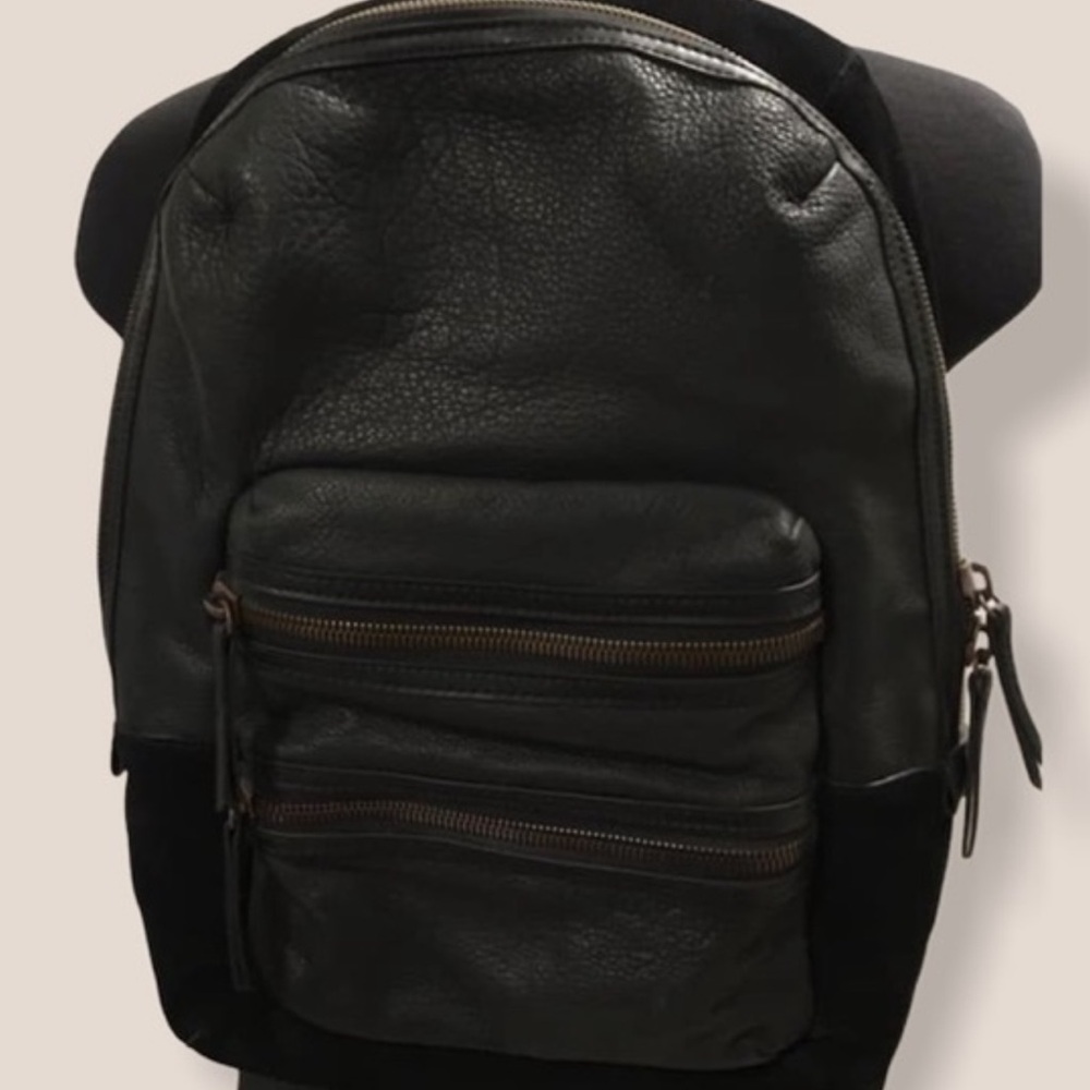 Genuine Leather Backpack by Margot EUC